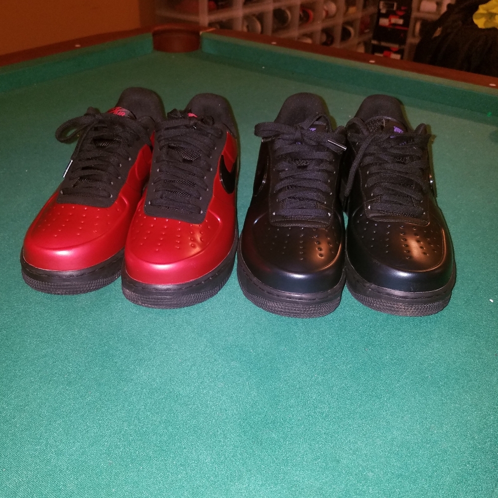 R Macs Spiderman Venom Pack! 2 pairs of AF1 Foams